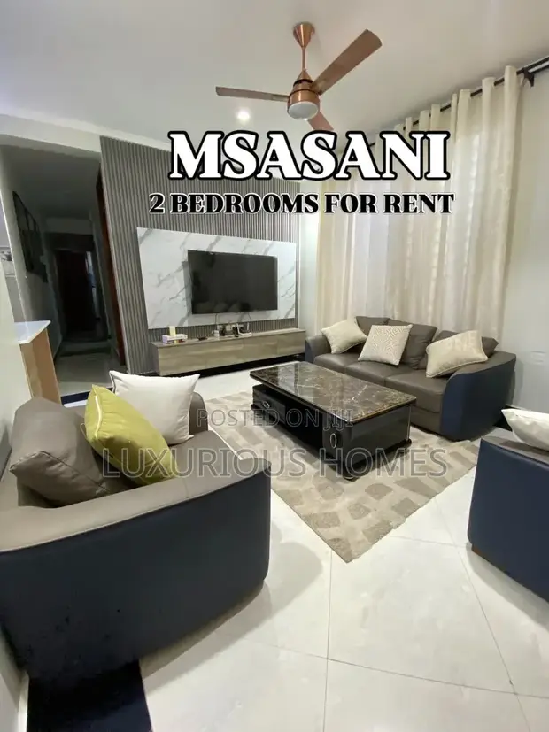 Furnished 2 Bedroom Apartment for Rent, Msasani Beach - 1