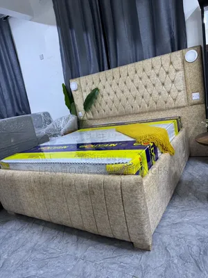 Kitanda Sofa Kipya - Rangi ya Kahawia