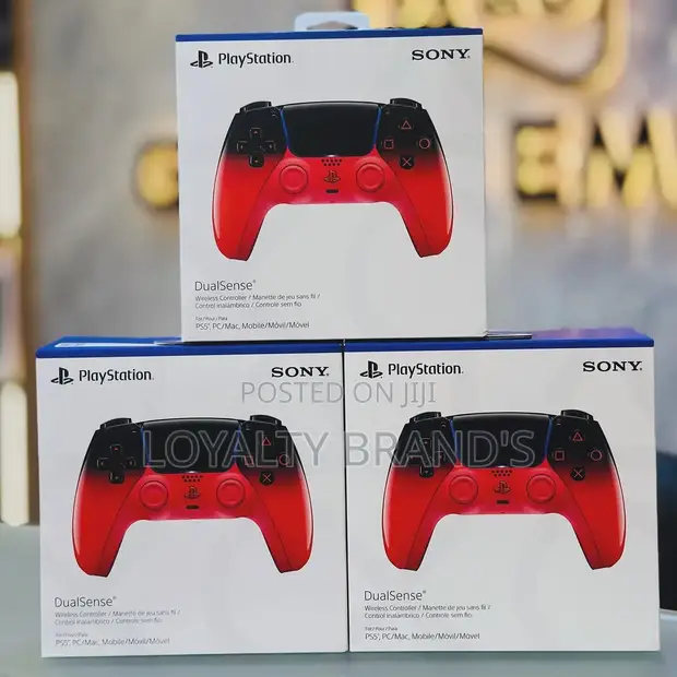 Brand New Sony PlayStation Controller (Red) - 1