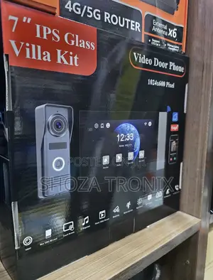 Uniview IP Video Doorbell with 7-inch Touchscreen