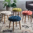 SofaSofa Round Footrest Stool - Brand New - 3