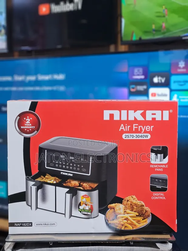 Nikai Air Fryer NAF182DX 8.4L Digital Control 3000W - 1