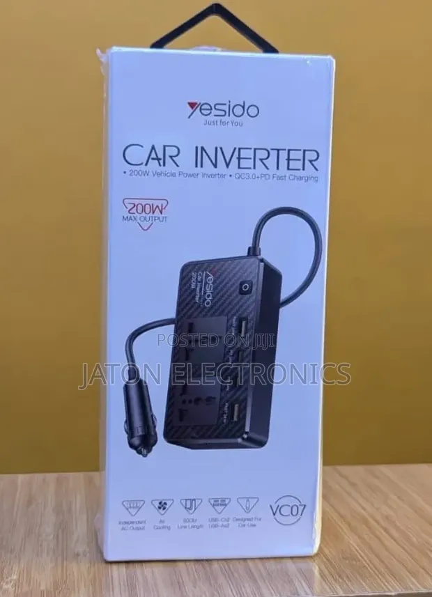 Yesido 200W Car Inverter - 1