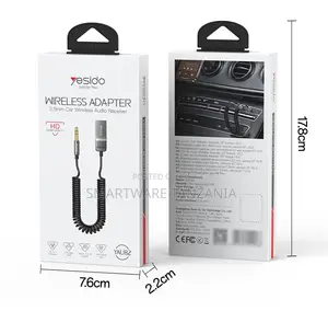 Yesido 3.5mm Car Bluetooth Audio Receiver V5.0