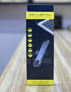 Type-C to HDTV 8-in-1 Hub