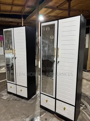 Brand New White Wardrobe with Dressing Table