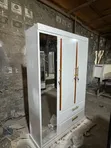 Three-Door Cabinet - White - 1