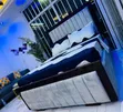 Brand New Grey and Black Sofa Bed - 1