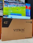 Vitron 43-Inch Smart Frameless TV - 1