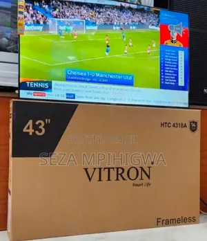 Vitron 43-Inch Smart Frameless TV