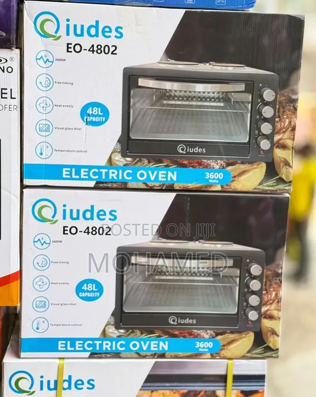 Qiudes 48L Oven with Hotplates - 1