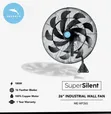 Dolphin Industrial Wall Fan 26" - 1