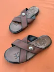 Versace Men's Leather Sandals - 1