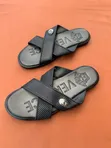 Versace Men's Leather Sandals - 5