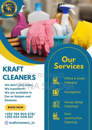 Reliable Home & Business Cleaning Services by Krafts Cleaners