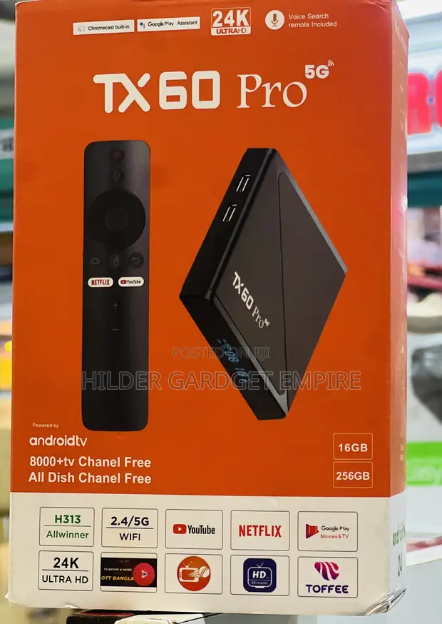 TX60 Pro Android TV Box - 1