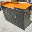 Brand New Luxury Black Kitchen Cabinets - 1