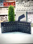 Folding Bluetooth Keyboard - Rechargeable, Slim - 1