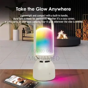 Desk Light Speaker - 2-in-1 Rechargeable