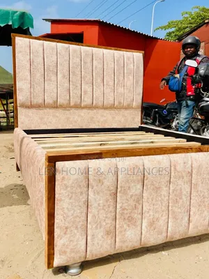 Luxury Brown Bed Sofa (5/6 Seater)
