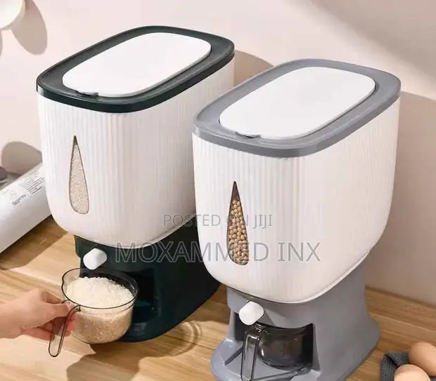 10Kg Automatic Rice Dispenser with Push-Button - 1