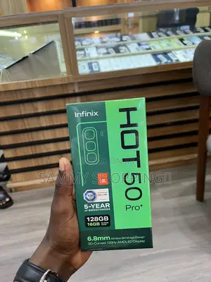 New Infinix Hot 50 Pro+ 4G 128GB Black