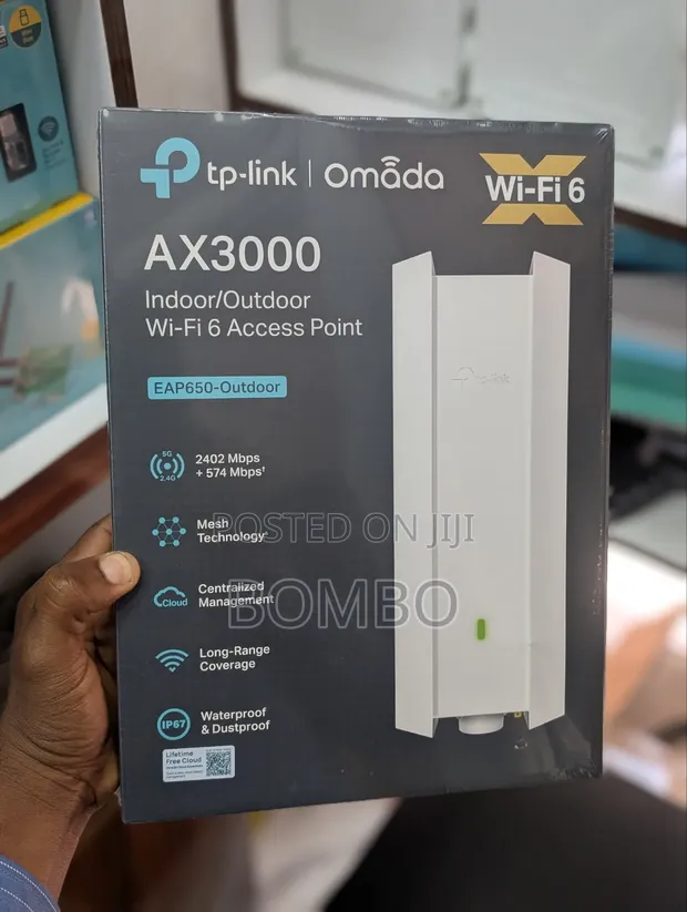 TP-Link Omada WiFi 6 Outdoor Access Point - 1