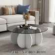 Modern Contemporary Coffee Table 80cm - 1