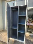 White Two-Door Wardrobe - 2