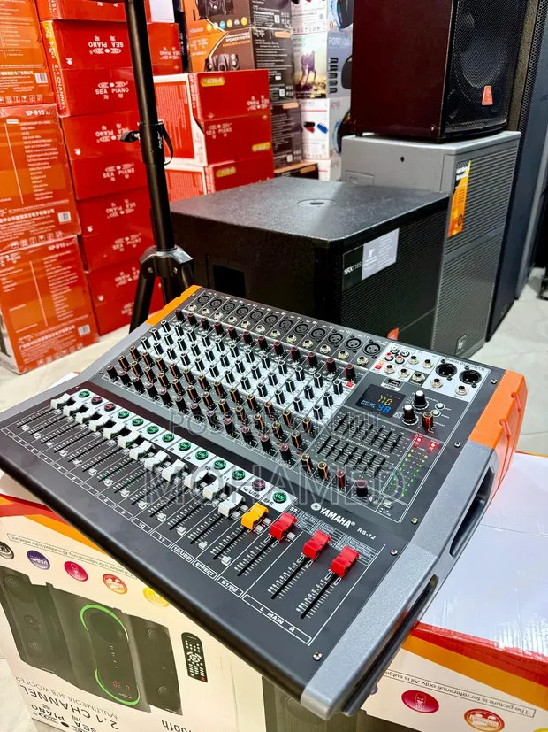 Yamaha 12-Channel Professional Mixer - 1