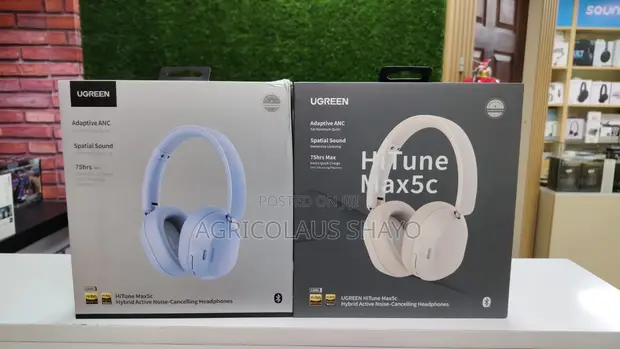 UGREEN HiTune Max5c Hybrid Active Noise-Cancelling Headphones - 1