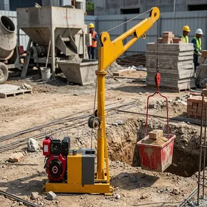 Mobile Crane 1000KG 10HP Diesel Engine