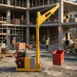 Mobile Crane 1000KG 10HP Diesel Engine - 2