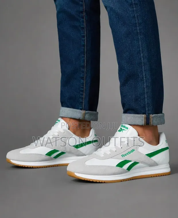 Reebok Men's Leather Sneakers - Brand New - 1