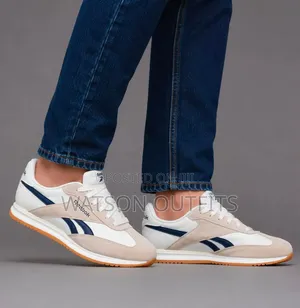 Reebok Men's Leather Sneakers - Brand New