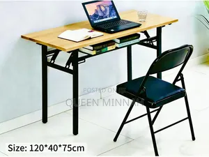Folding Desk with Chair - Brand New