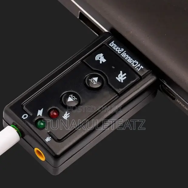 USB Virtual 7.1 Channel Sound Adapter - 1