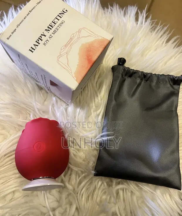 SexFlesh Rose Vibrator (Suction) - 1