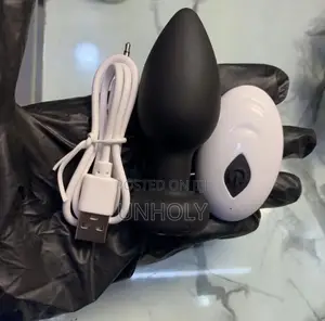 Anal Vibrator - Rechargeable Silicone Plug with Remote