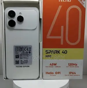 New Tecno Spark 40 128GB Black