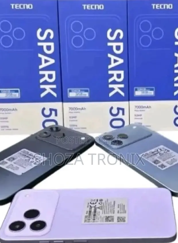 New Tecno Spark 50 128GB Black - 1