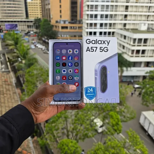 New Samsung Galaxy A57 256GB Purple - 1