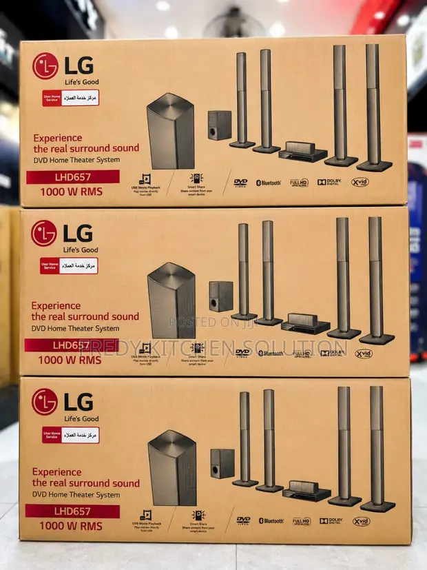 LG Original Home Theater System - 1000W RMS - 1