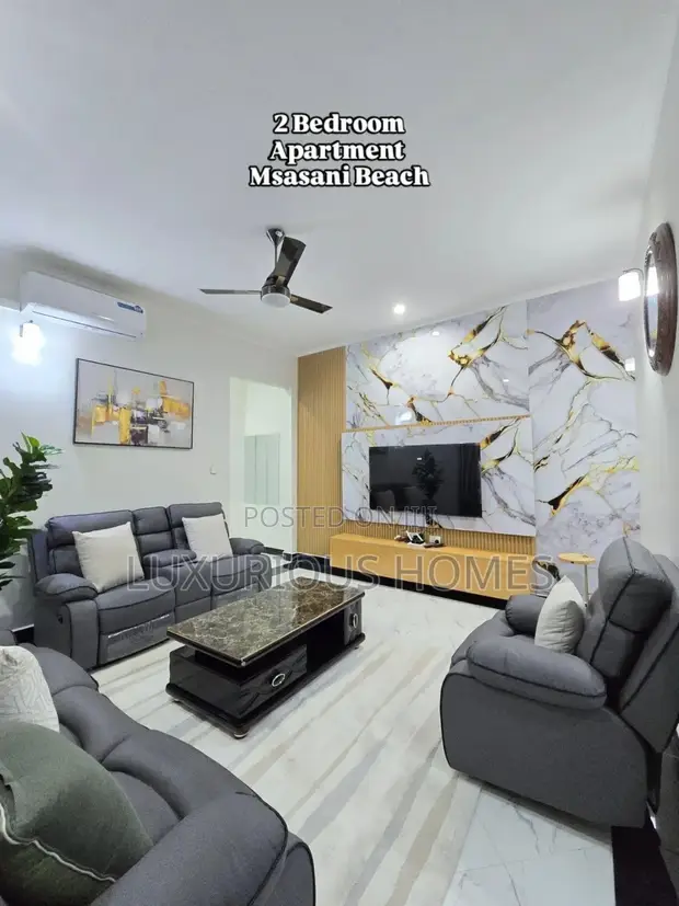 Furnished 2 Bedroom Apartment for Rent in Msasani Beach - 1