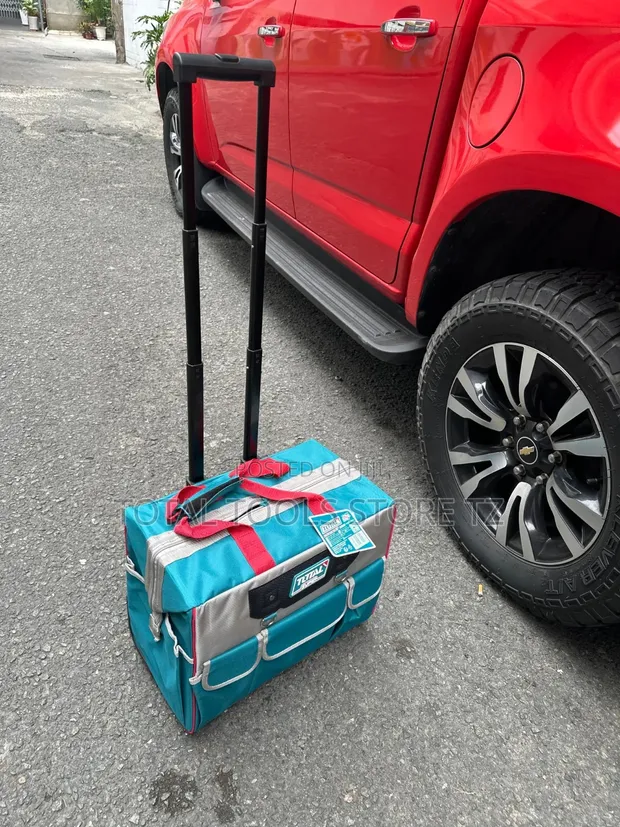 Total 20" Rolling Tool Bag with Telescopic Handle - 1