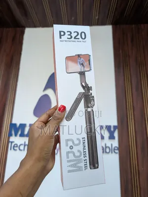 P320 Selfie Stick Tripod with Bluetooth Remote