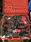 Edon 4-Piece Combo Set: Impact Wrench, Drill, Grinder, Hammer Drill - 1