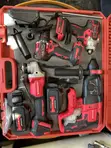 Edon 4-Piece Combo Set: Impact Wrench, Drill, Grinder, Hammer Drill - 2
