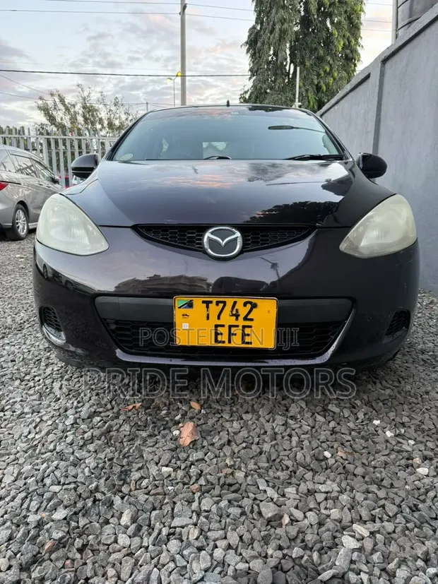 Mazda Demio 2008 Maroon - 1