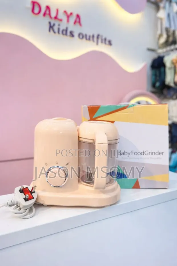 4-in-1 Baby Food Grinder with Recipe Book - 1